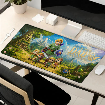 Legend Dad - Personalized The Hero's Legend Mouse Pad