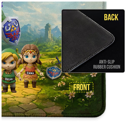 Legend Dad - Personalized The Hero's Legend Mouse Pad