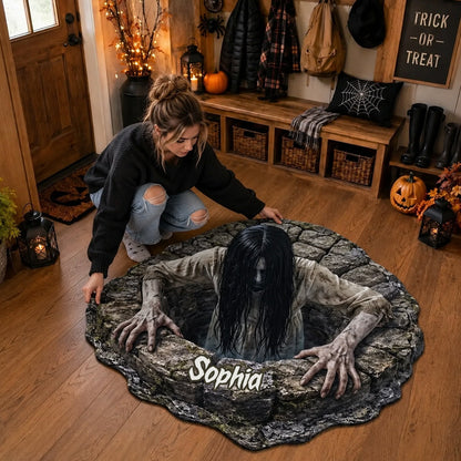 Horror Halloween - Personalized Horror Character Non-Slip Tufted Rug