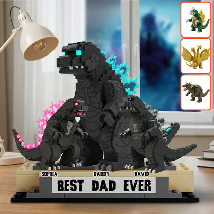Father Of The Monsters - Personalized Giant Monster Custom Shaped Acrylic Plaque