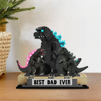 Father Of The Monsters - Personalized Giant Monster Custom Shaped Acrylic Plaque