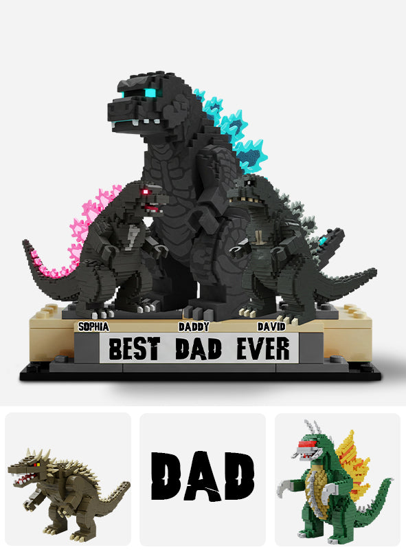 Father Of The Monsters - Personalized Giant Monster Custom Shaped Acrylic Plaque