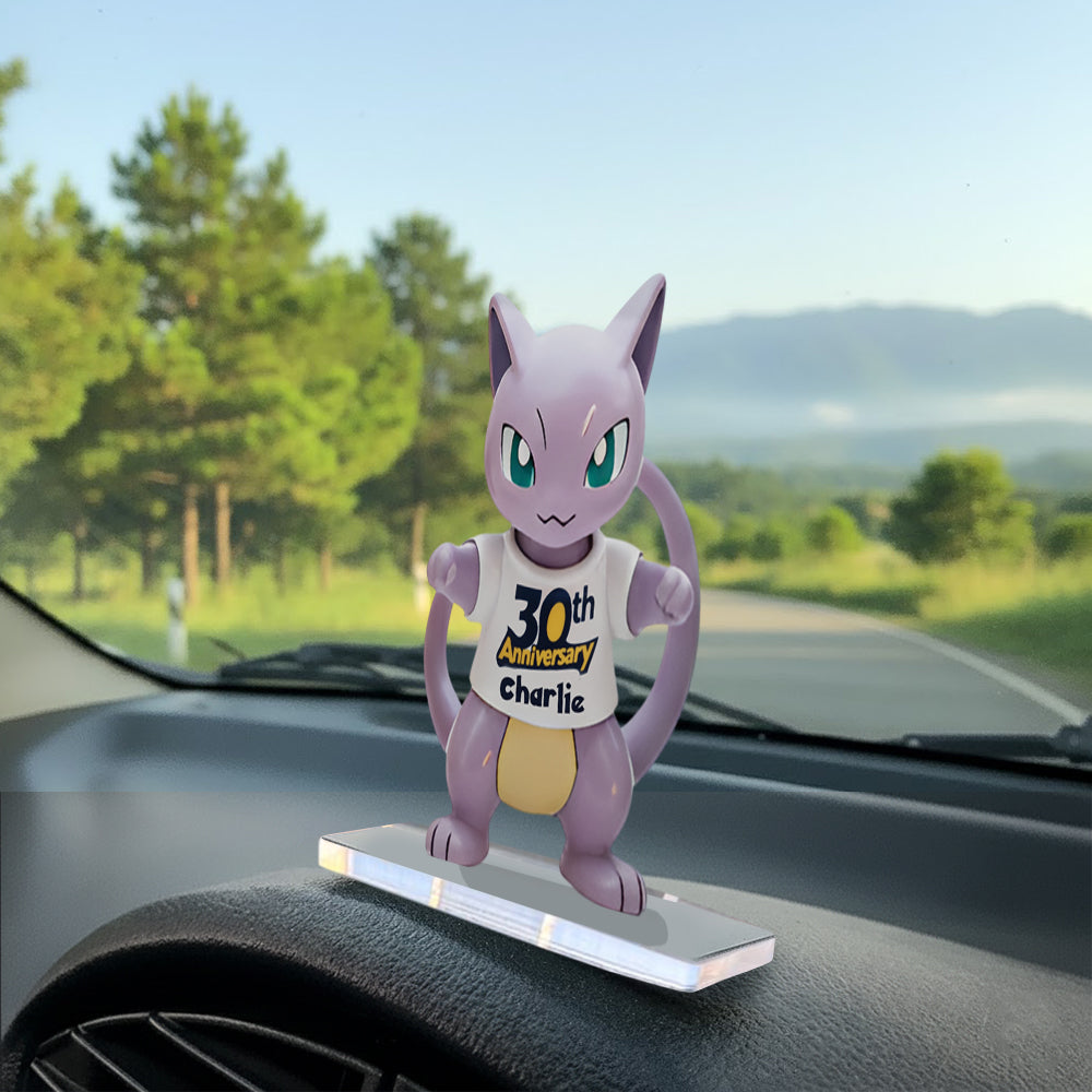 30 Years Of Monsters Training - Personalized Monster Trainer Car Dashboard Plaque