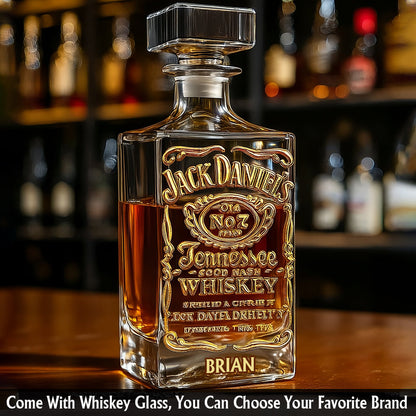 Love Whiskey Nightmare Whiskey Decanter Set