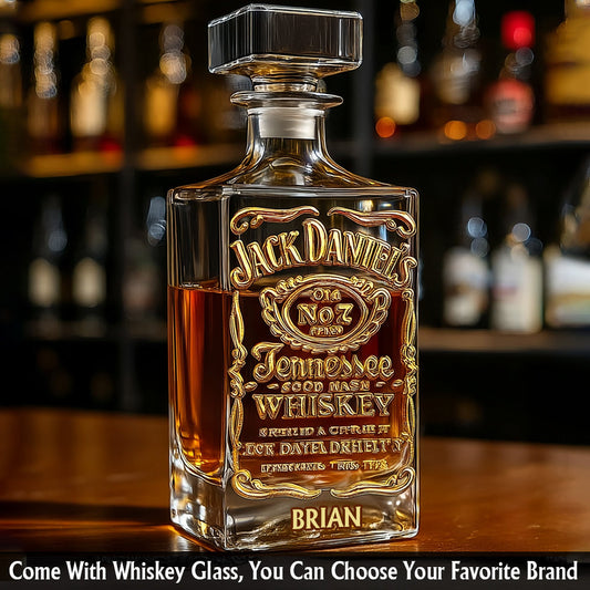 Love Whiskey Nightmare Whiskey Decanter Set