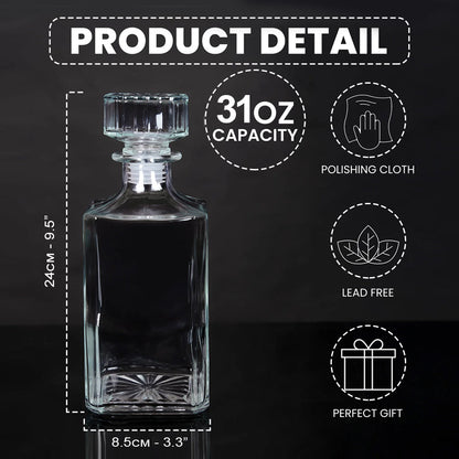 Love Whiskey Nightmare Whiskey Decanter Set