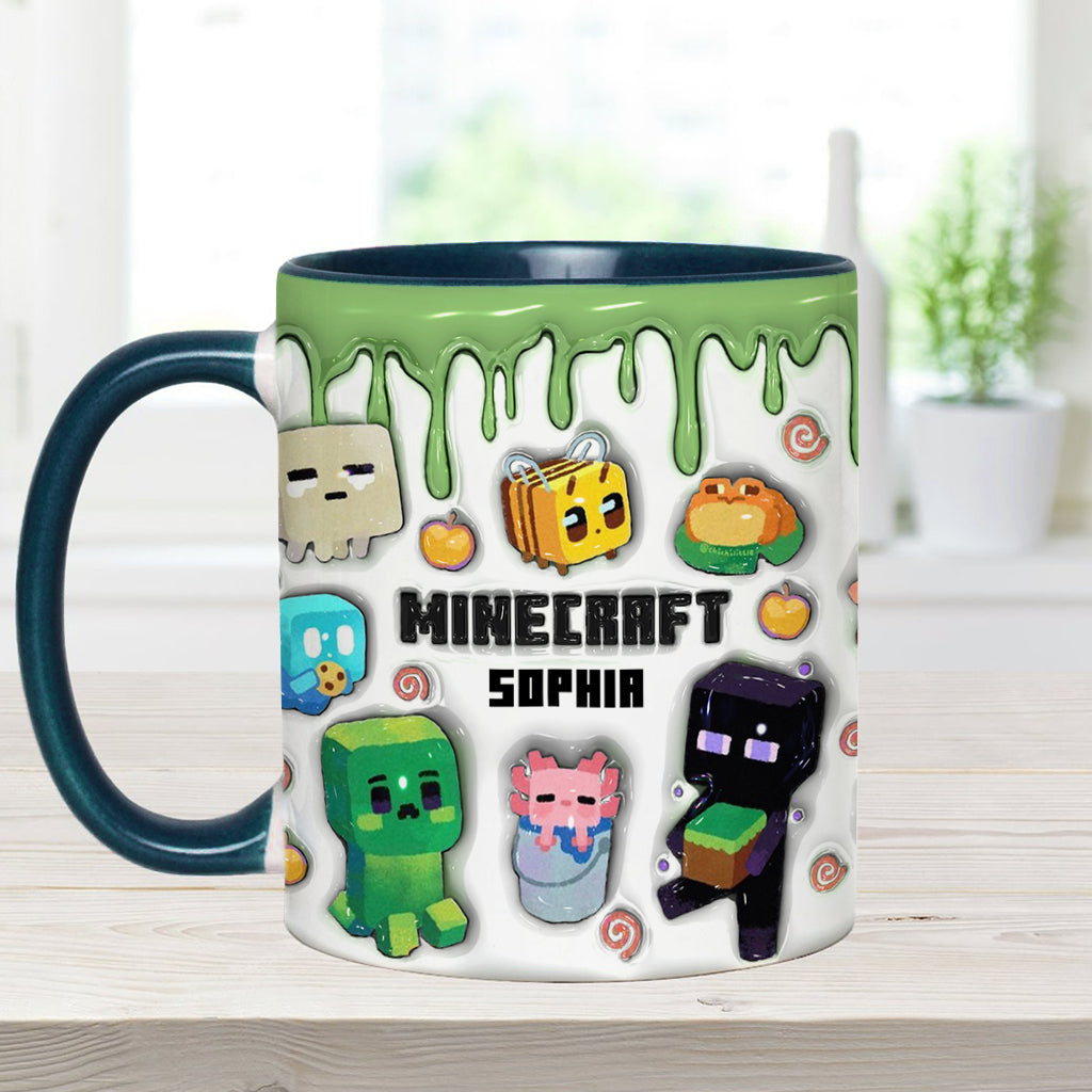 Block Animals - Personalized Block World Accent Mug