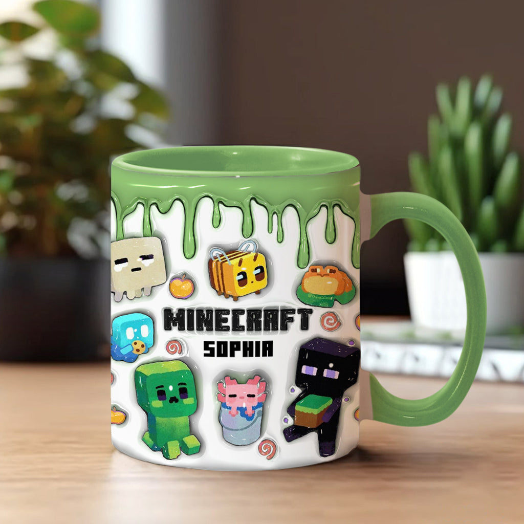 Block Animals - Personalized Block World Accent Mug