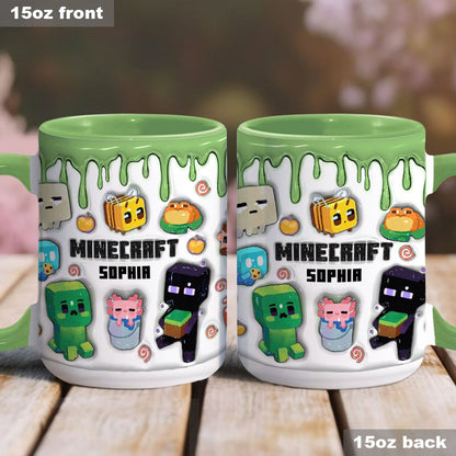 Block Animals - Personalized Block World Accent Mug