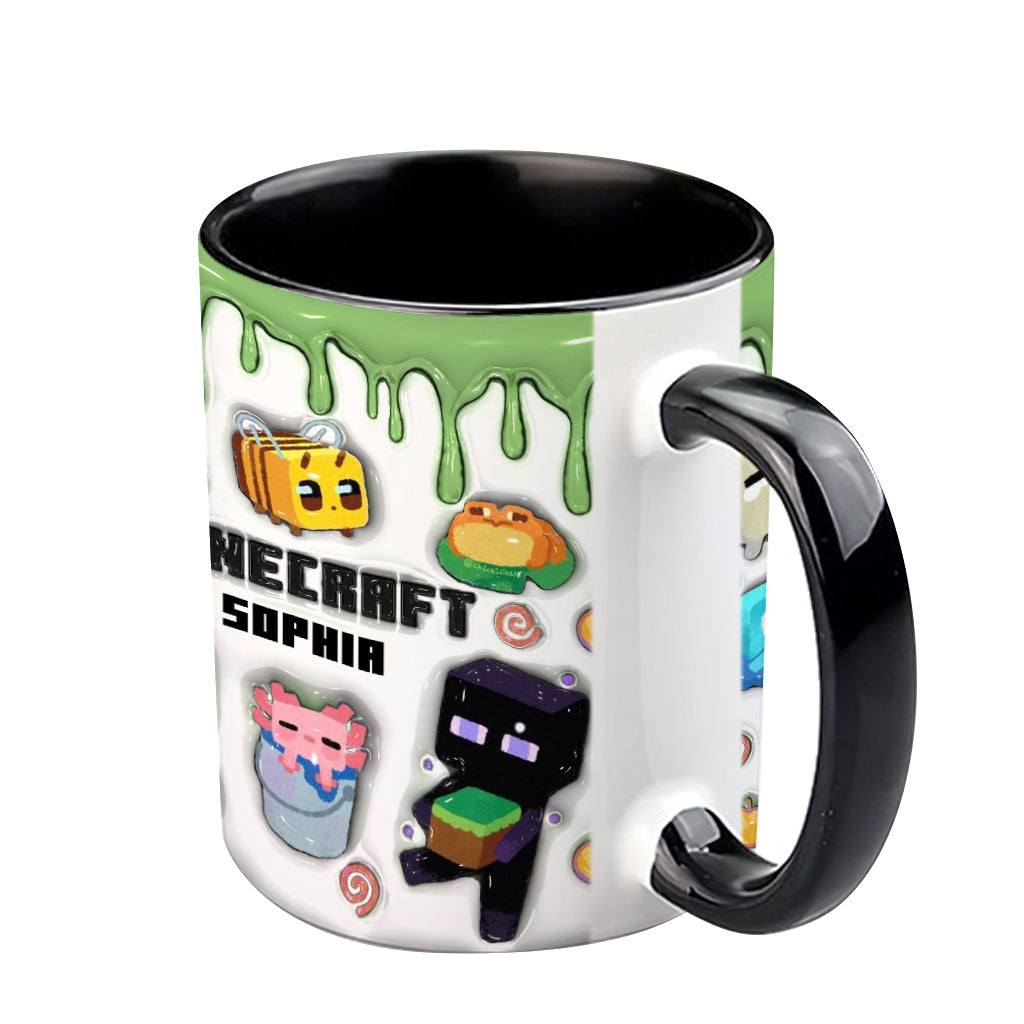 Block Animals - Personalized Block World Accent Mug