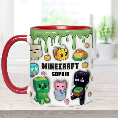 Block Animals - Personalized Block World Accent Mug