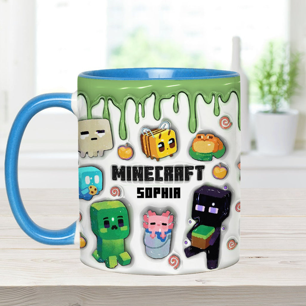Block Animals - Personalized Block World Accent Mug