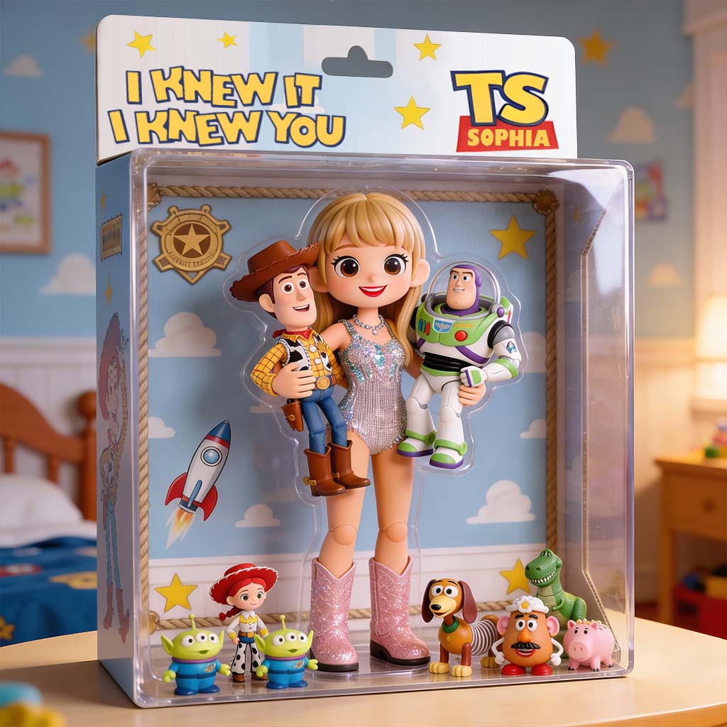 The Fifth Story Of Toys - Personalized Movie For Kids Acrylic Display Box