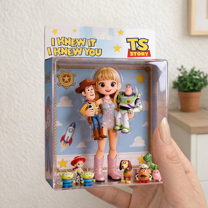 The Fifth Story Of Toys - Personalized Movie For Kids Acrylic Display Box