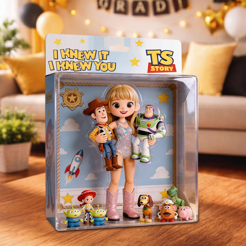 The Fifth Story Of Toys - Personalized Movie For Kids Acrylic Display Box