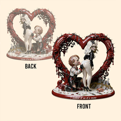 Naughty Gothic Horror - Personalized Horror Character Custom Shaped Acrylic Plaque