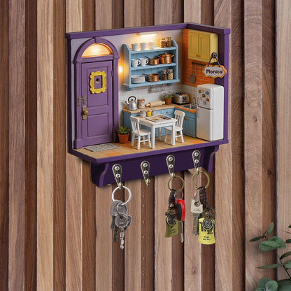 I'll Be There for You - Personalized Custom Shaped Hanging Rack