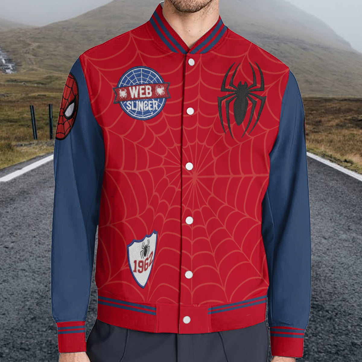 Superhero Gift For Kids - Personalized Kid Varsity Jacket