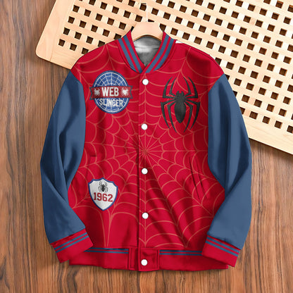 Superhero Gift For Kids - Personalized Kid Varsity Jacket