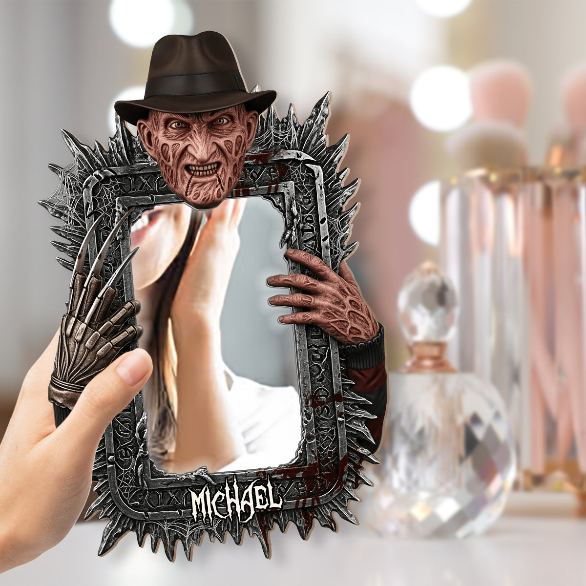 Spooky Mirror - Personalized Wall Hanging Mirror