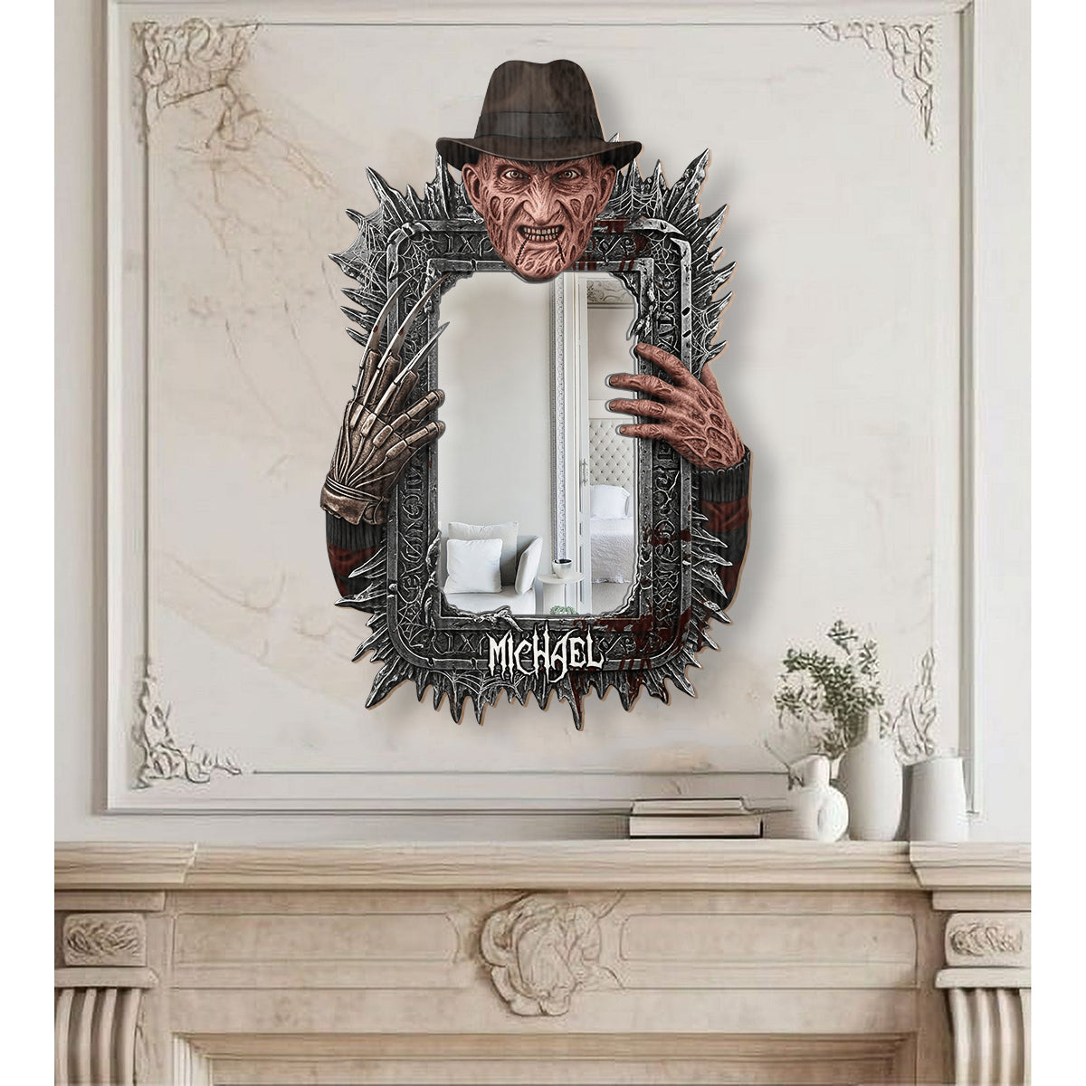 Spooky Mirror - Personalized Wall Hanging Mirror