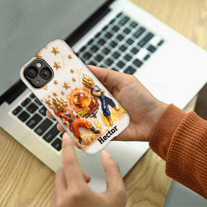 40th Anniversary - Personalized Seven Balls Full Print Phone Case