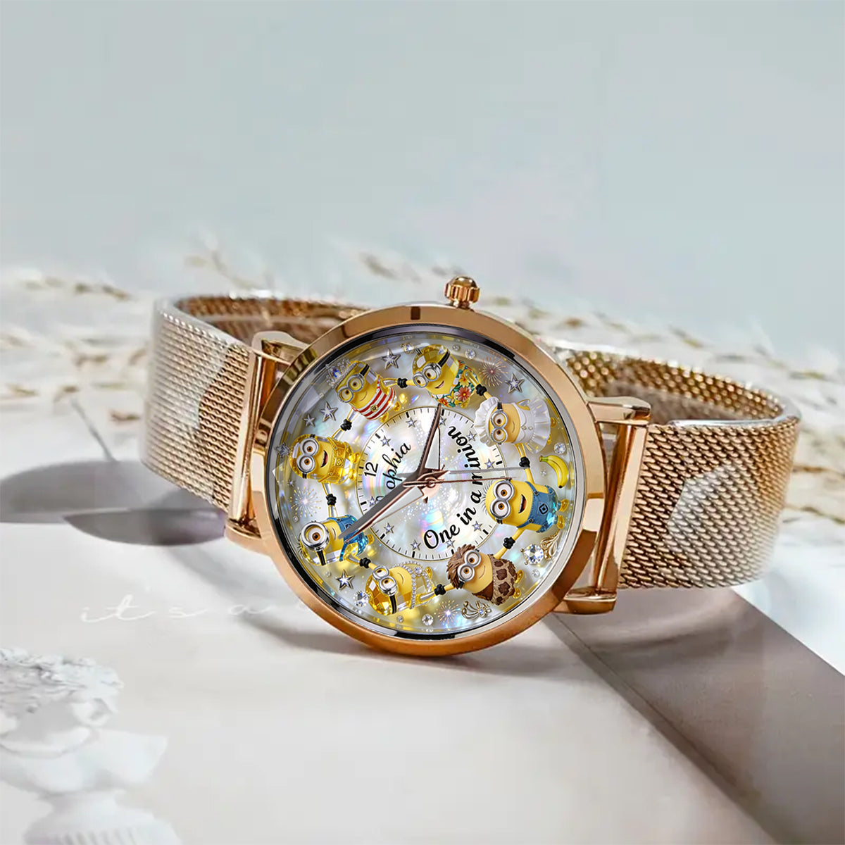 One In A Minion - Personalized Women Hand Watch