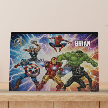 Heros - Personalized Kid Advent Calendar With Ornaments