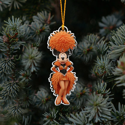 Magical Showgirl - Personalized Mouse Ornament