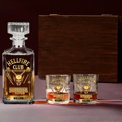 Dark Dice & Demons - Personalized Parallel Universe Whiskey Decanter Set
