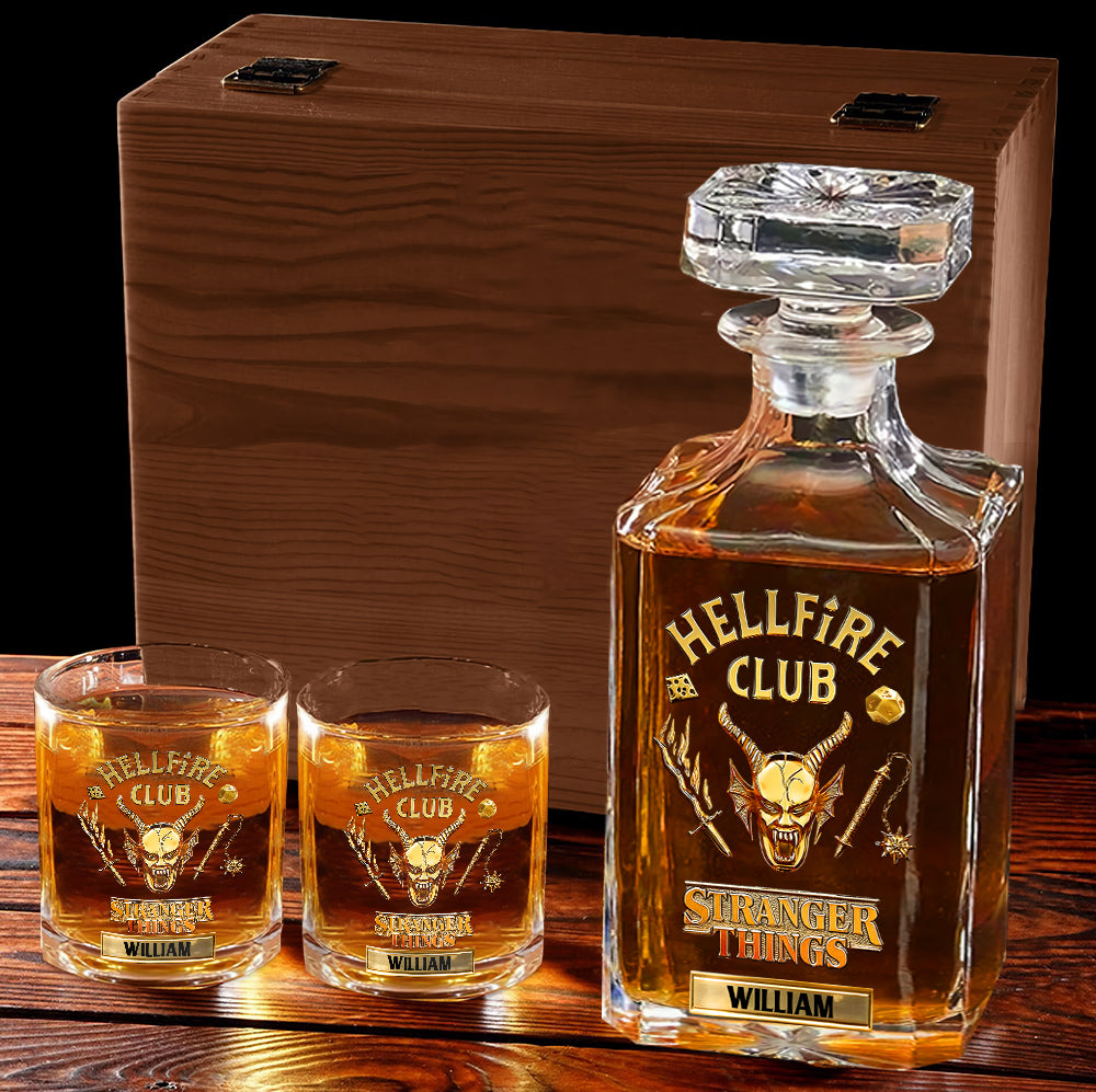 Dark Dice & Demons - Personalized Parallel Universe Whiskey Decanter Set