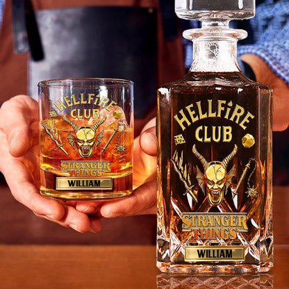 Dark Dice & Demons - Personalized Parallel Universe Whiskey Decanter Set