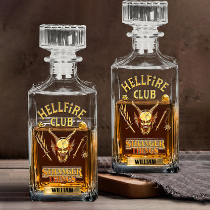 Dark Dice & Demons - Personalized Parallel Universe Whiskey Decanter Set