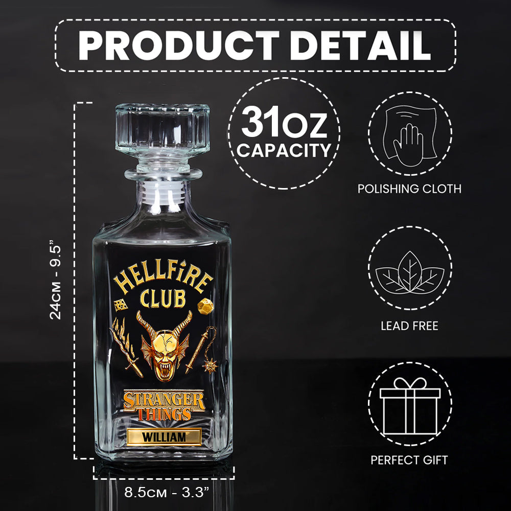 Dark Dice & Demons - Personalized Parallel Universe Whiskey Decanter Set