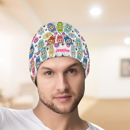 Cute Monsters - Personalized Labubu Beanie Hat