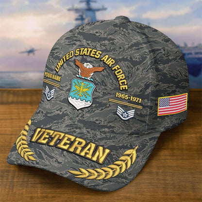 Strong Veteran - Personalized Veteran Classic Cap