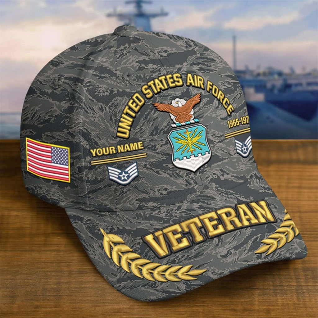 Strong Veteran - Personalized Veteran Classic Cap