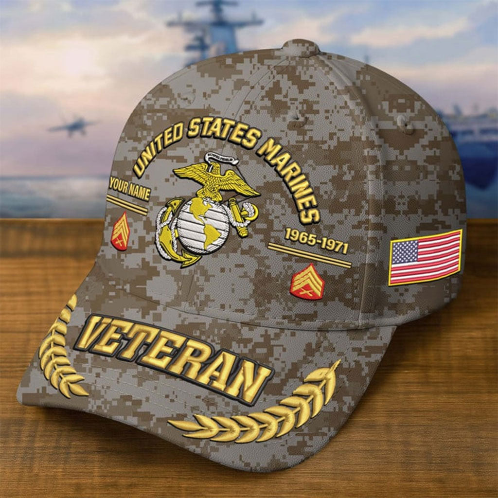 Strong Veteran - Personalized Veteran Classic Cap