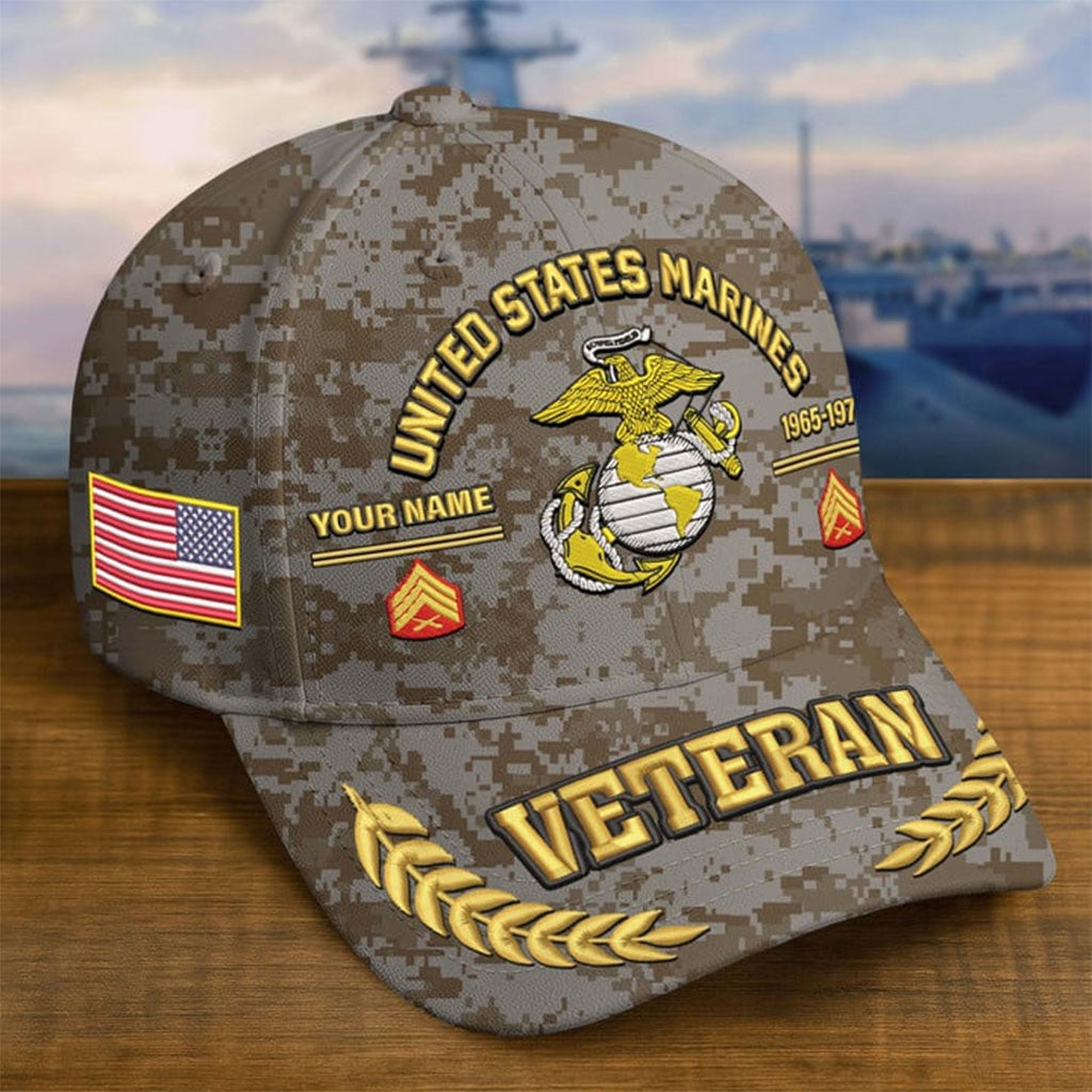 Strong Veteran - Personalized Veteran Classic Cap