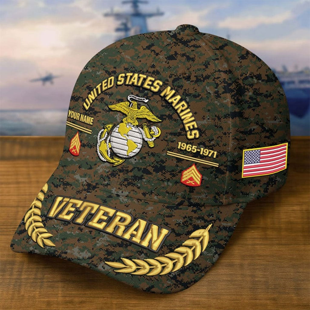 Strong Veteran - Personalized Veteran Classic Cap