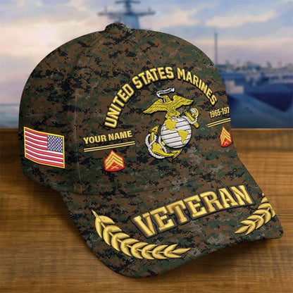 Strong Veteran - Personalized Veteran Classic Cap