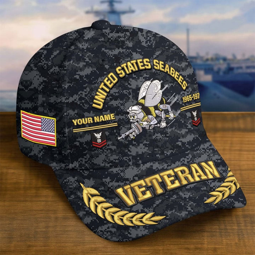 Strong Veteran - Personalized Veteran Classic Cap