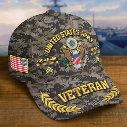 Strong Veteran - Personalized Veteran Classic Cap