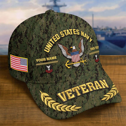Strong Veteran - Personalized Veteran Classic Cap
