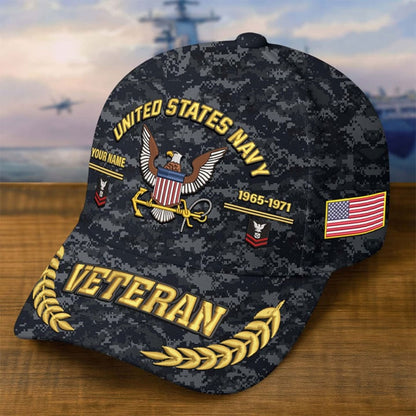 Strong Veteran - Personalized Veteran Classic Cap