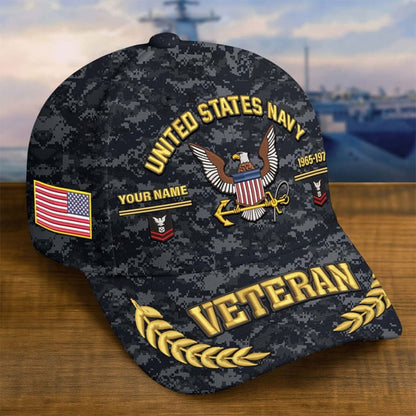Strong Veteran - Personalized Veteran Classic Cap