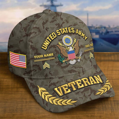 Strong Veteran - Personalized Veteran Classic Cap
