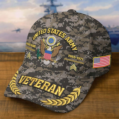 Strong Veteran - Personalized Veteran Classic Cap