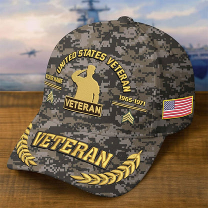 Strong Veteran - Personalized Veteran Classic Cap