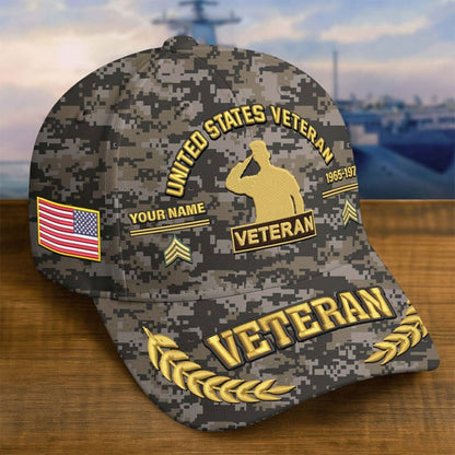 Strong Veteran - Personalized Veteran Classic Cap